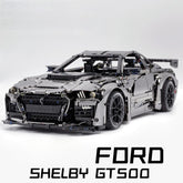 1: 8 Ford Shelby GT500, Electroplating Gun Grey Custom Version (3400PCS)